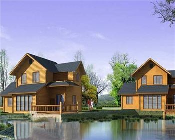 內(nèi)蒙古呼市防腐木塑集成房屋